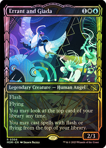 Errant and Giada (showcase foil) #0306 [MOM]