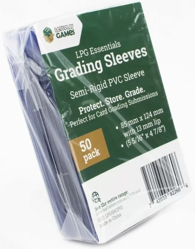LPG Essentials Grading Sleeves, 50 Pack