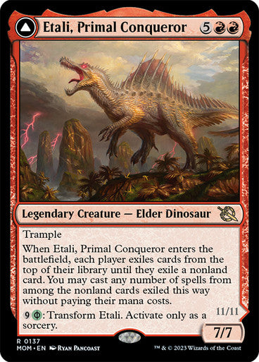 Etali, Primal Conqueror // Etali, Primal Sickness #0137 [MOM]