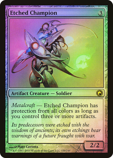 Etched Champion (Foil)