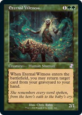 Eternal Witness (Retro Frame) - Mega Games Penrith