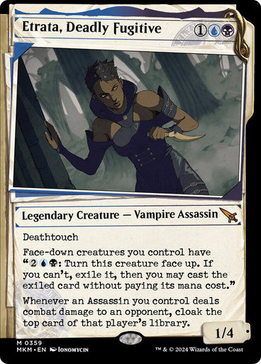 Etrata, Deadly Fugitive (Showcase Dossier) #0359 [MKM]