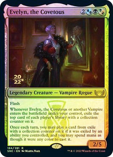Evelyn, the Covetous (Prerelease) (Foil)