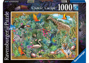 Ravensburger Exotic Escape 1000pc Jigsaw Puzzle