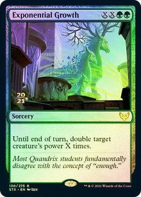 Exponential Growth (Prerelease) (Foil) - Mega Games Penrith