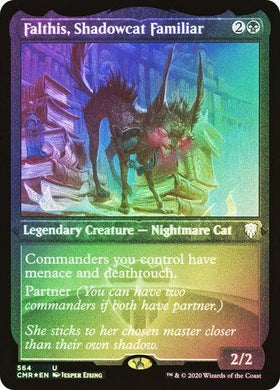 Falthis, Shadowcat Familiar (Foil Etched) - Mega Games Penrith