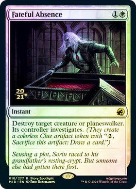 Fateful Absence (Prerelease) (Foil) - Mega Games Penrith