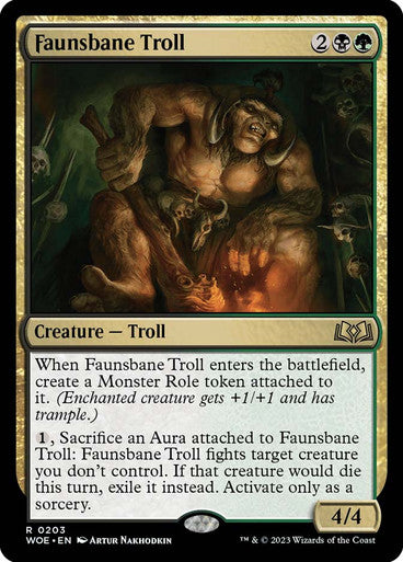 Faunsbane Troll #0203 [WOE]
