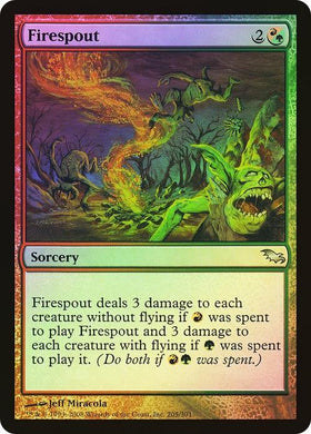 Firespout Shadowmoor (Foil) - Mega Games Penrith