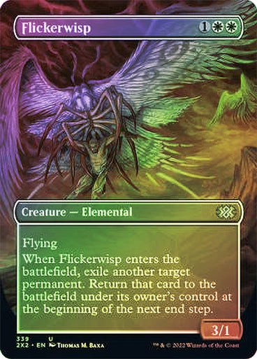 Flickerwisp (Borderless) (Foil)