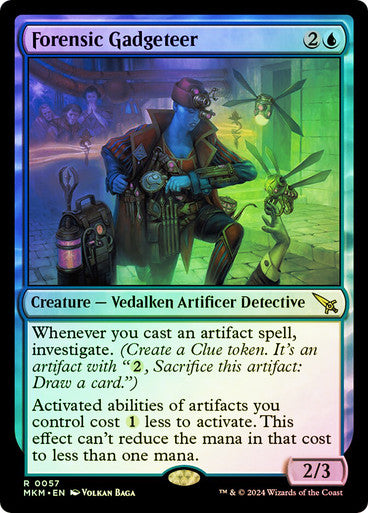 Forensic Gadgeteer (Foil) #0057 Bu R [MKM]