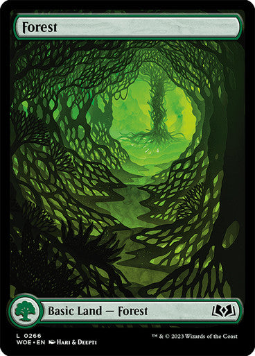 Forest (full art) #0266 [WOE]
