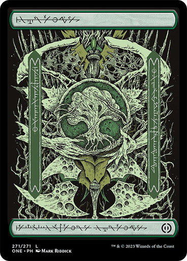 Forest (full art) (phyrexian)