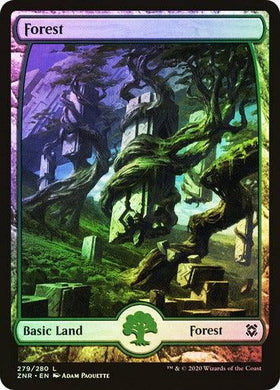 Forest (#279) (Full Art)  (Foil) - Mega Games Penrith