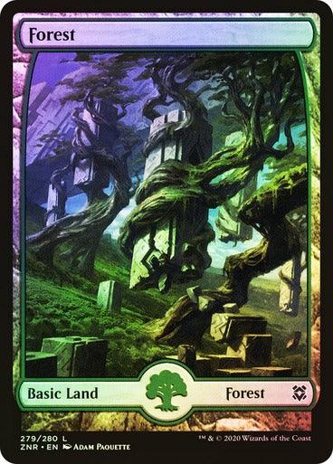 Forest (#279) (Full Art)  (Foil) - Mega Games Penrith