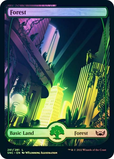 Forest (#281) (Full Art) (Foil)