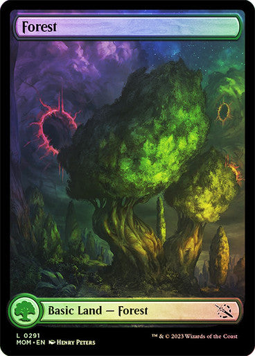 Forest (full art foil) #0291 [MOM]