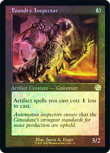 Foundry Inspector (Retro Frame) (Foil)