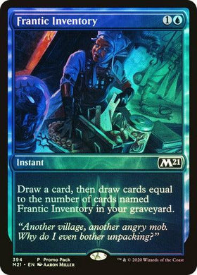 Frantic Inventory (Promo) (Foil) - Mega Games Penrith