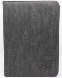 Game Mate Card Binder - Grey, Zippered, 9pkt, Holds 360 Cards - Mega Games Penrith