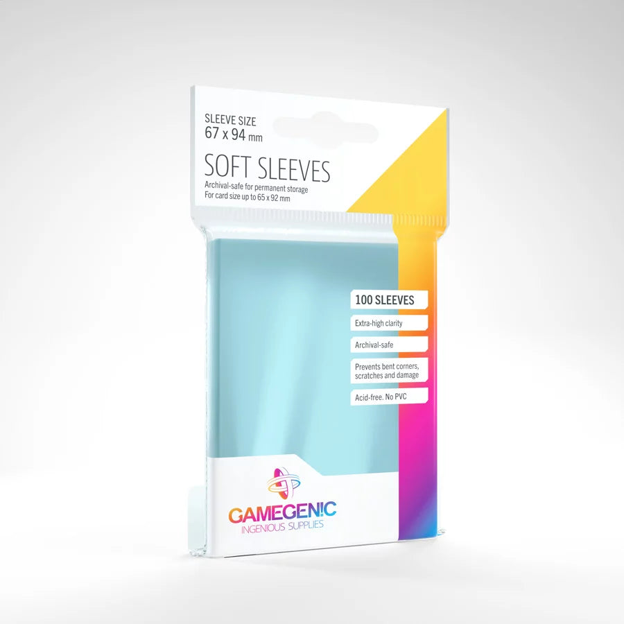 Gamegenic Soft Sleeves - Std Size 100ct