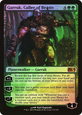 Garruk, Caller of Beasts (Foil) - Mega Games Penrith