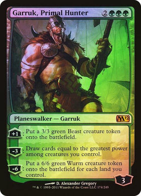 Garruk, Primal Hunter (Foil) - Mega Games Penrith
