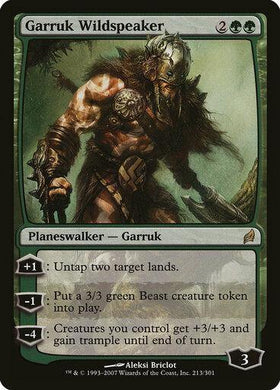 Garruk Wildspeaker Lorwyn - Mega Games Penrith