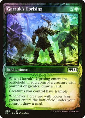 Garruk's Uprising (Showcase)(Foil) - Mega Games Penrith