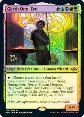 Garth One-Eye (Prerelease)(Foil) - Mega Games Penrith