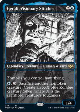 Geralf, Visionary Stitcher (Showcase) - Mega Games Penrith