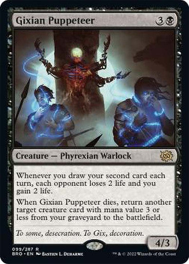 Gixian Puppeteer #099 Bk R [BRO]