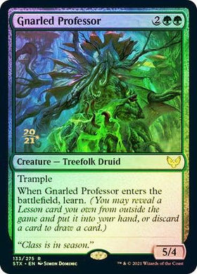 Gnarled Professor (Prerelease) (Foil) - Mega Games Penrith