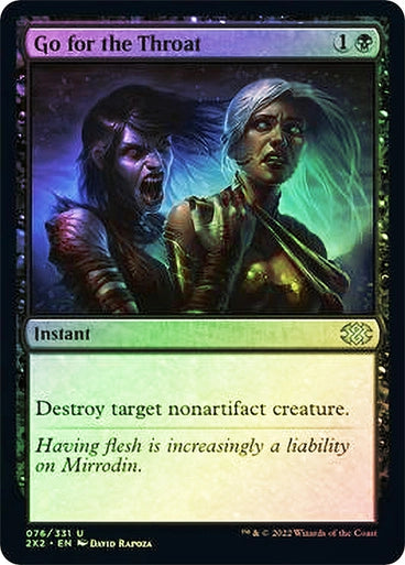 Go for the Throat (Foil)