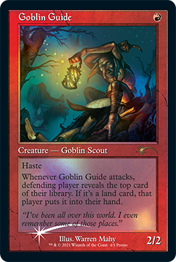 Goblin Guide (Retro Frame) (Foil)