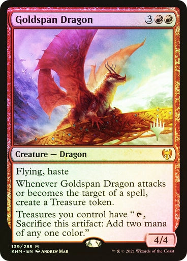 Goldspan Dragon (Promo Pack) Foil