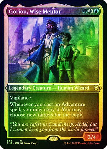Gorion, Wise Mentor (Foil Etched)