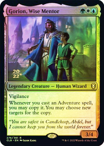 Gorion, Wise Mentor (Prerelease) (Foil)