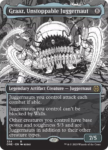 Graaz, Unstoppable Juggernaut (borderless manga) #334 C R [ONE]
