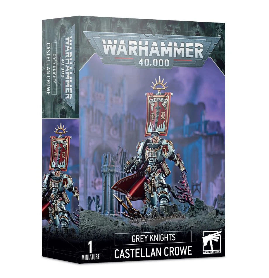 Warhammer 40,000 - Grey Knights - Castellan Crowe