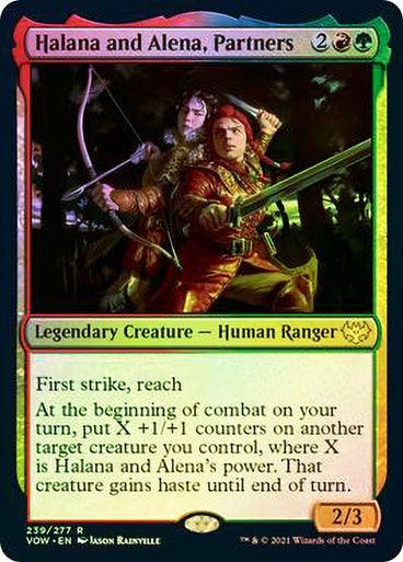 Halana and Alena, Partners(Foil) - Mega Games Penrith
