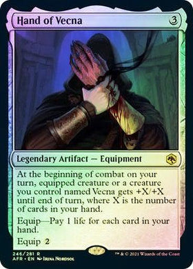 Hand of Vecna (Foil) - Mega Games Penrith
