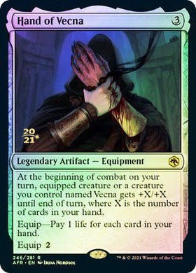 Hand of Vecna (Prerelease)(Foil) - Mega Games Penrith