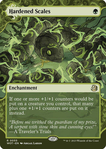 Hardened Scales (enchanting tale) #0055 G R [WOE] [WOT]