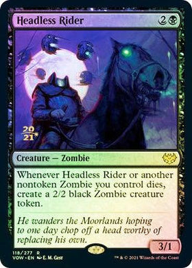 Headless Rider (Prerelease) (Foil) - Mega Games Penrith
