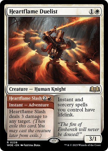 Heartflame Duelist #0228 [WOE]