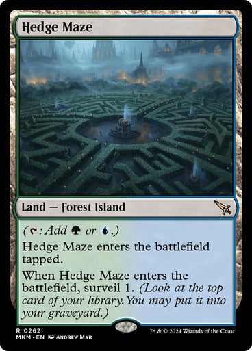 Hedge Maze #0262 [MKM]
