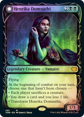 Henrika Domnathi // Henrika, Infernal Seer (Showcase) (Foil) - Mega Games Penrith