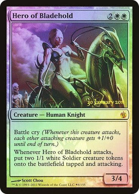 Hero of Bladehold (Prerelease) (Foil) - Mega Games Penrith