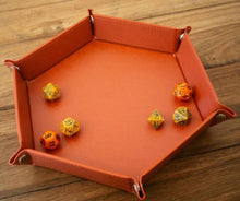 Load image into Gallery viewer, LPG Hex Dice Tray 8 inch Foldable Red - Mega Games Penrith
